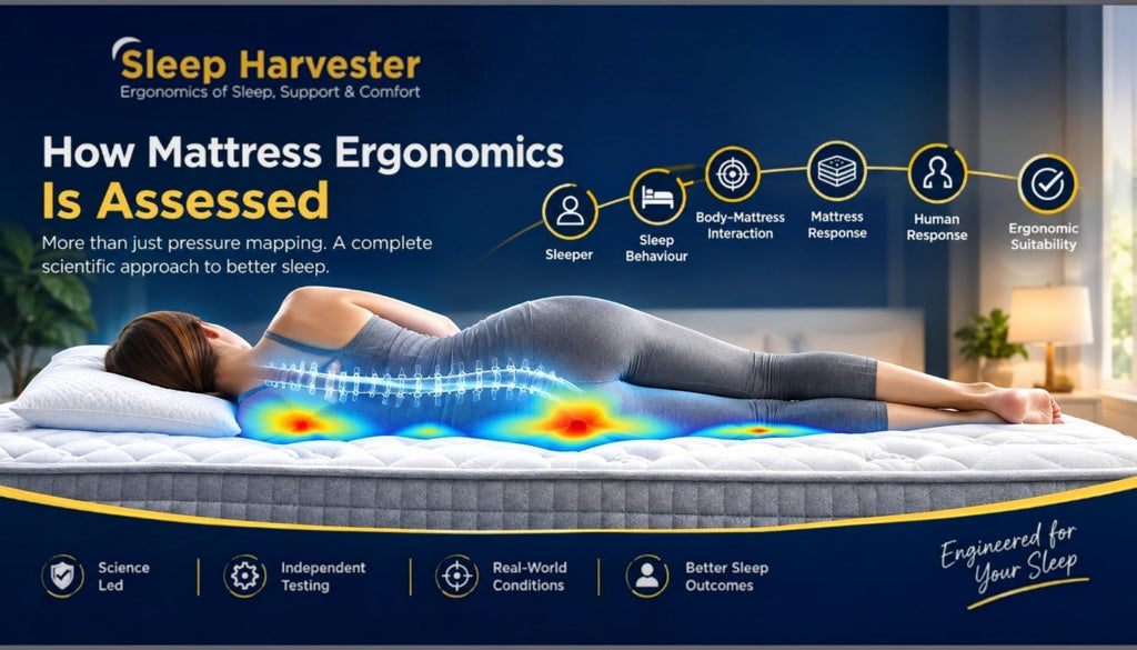 How Mattress Ergonomics Is Tested: Posture, Comfort & Movement