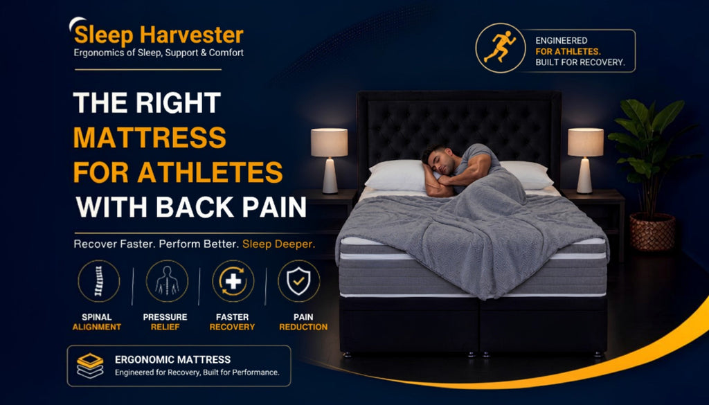 How the Right Mattress Can Improve Athletic Recovery and Relieve Back Pain