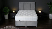 Amelia 1000 Duo Feel mattress demonstration showing dual comfort zones
