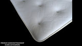 Hand-tufted craftsmanship detail of BackPlus orthopaedic mattress construction