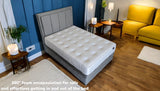 DEAN 2000 foam encapsulation design maximizing sleeping area with edge-to-edge support and durability