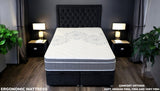 FACULTY 2000 hotel quality Euro top mattress with pocket memory foam and cooling technology for luxury comfort