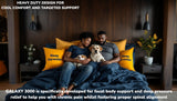 Galaxy mattress body-responsive technology adapting to sleeper's body shape