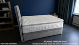 Handcrafted Galaxy mattress showing premium construction quality and attention to detail