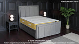 Luxurious sleep experience with GALWAY memory foam hybrid mattress