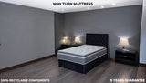 GLOW 3000 mattress 100% recyclable components with 5 years guarantee