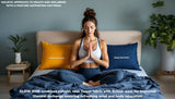 GLOW 3000 mattress cross-section showing 11 comfort layers and 3000 pocket springs