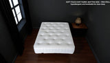 Leonore mattress bottom fabric showing breathable knit material and construction quality