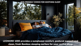 Leonore Bamboo orthopaedic mattress with dual feel comfort zones and pocket spring system