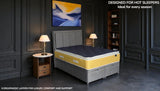 MIA Bamboo Mattress front view with luxurious pillow top surface