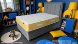 MOON kids mattress quality features highlighting organic materials and breathable construction for safe children's sleep