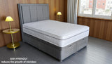 Orthoplus hypoallergenic mattress with skin-friendly breathable fabric cover