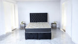 ELIZA Ottoman End Lift Storage Bed - Space Saving UK