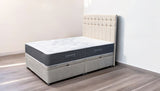 IO Ottoman Side Lift Storage Bed - Premium Upholstered UK