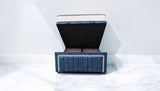 CALORIS ottoman bed with storage compartment open revealing spacious interior storage space