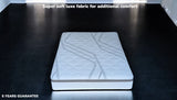 PRINCIPAL 3000 mattress key features highlighting ergonomic design, cooling technology and health benefits
