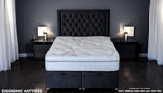 PRISTINE 3000 mattress demonstration showing Euro top comfort and 3000 pocket spring support