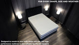 READER 1500 cooling mattress with 30x breathable Sleep Resonance Foam for hot sleepers and temperature regulation
