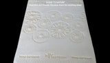 Detailed view of organic bamboo fabric texture on Sienna mattress cover