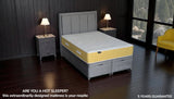 Sienna cooling mattress technology for hot sleepers with temperature regulation