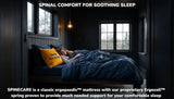 SPINECARE 26cm deep orthopaedic mattress with classic ergopaedic design
