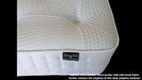 Triumph 1000 mattress quality label showing British innovation and Ergonomic Health Technology