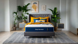 DONNA Luxury Winged Sleigh Bed - Upholstered Frame UK
