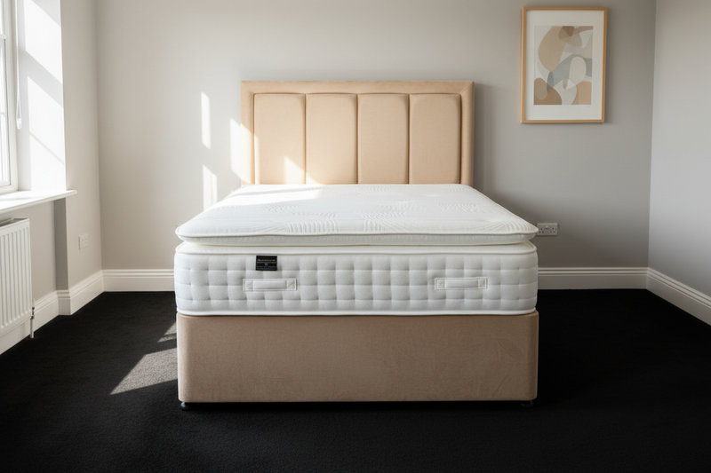 Galaxy Beige Cream Bedroom